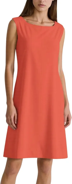 Sundresses for Women 2025 Solid Round Neck Sleeveless Tank Dress Casual Beach Vacation Cotton Linen Mini Dresses