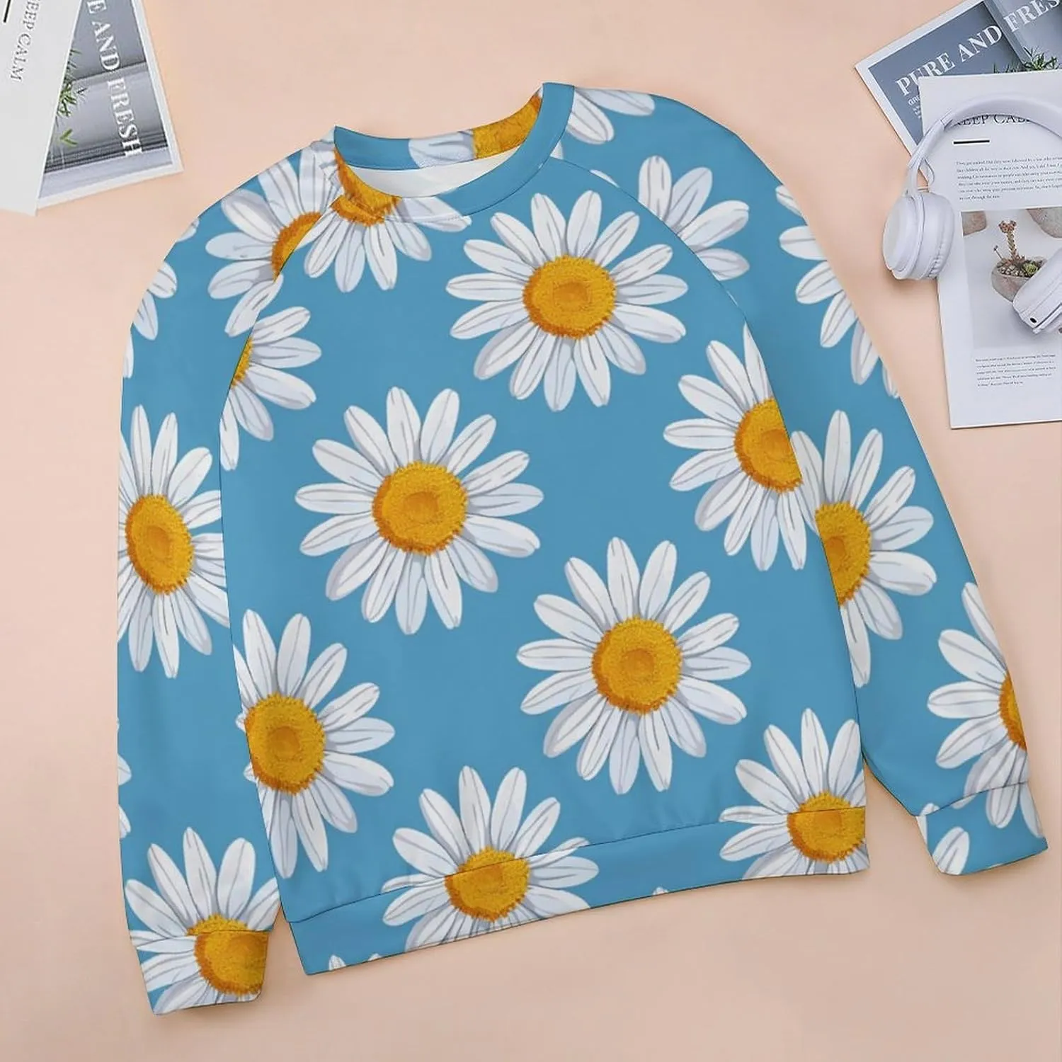 Sweatshirt for Women Long Sleeve Crewneck Boho Fall Tops 2024 Graphic Tshirts Floral Casual Trendy Pullover Tunic Tops