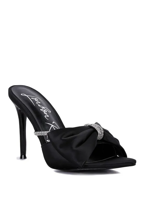 Sweet Tea- Rhinestone Fashion Heels