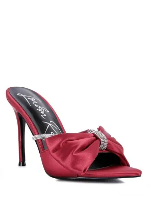 Sweet Tea- Rhinestone Fashion Heels