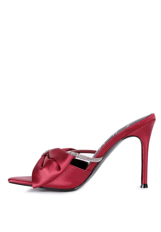 Sweet Tea- Rhinestone Fashion Heels