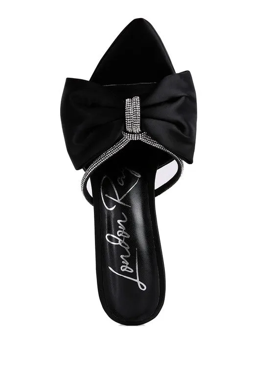 Sweet Tea- Rhinestone Fashion Heels