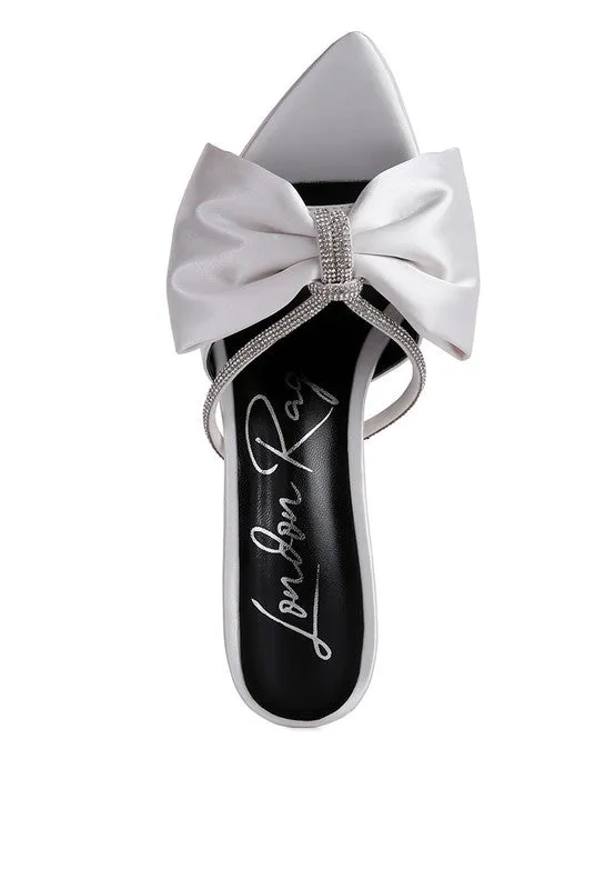 Sweet Tea- Rhinestone Fashion Heels