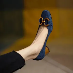 Sylis | Mathilda Square Toe Heels