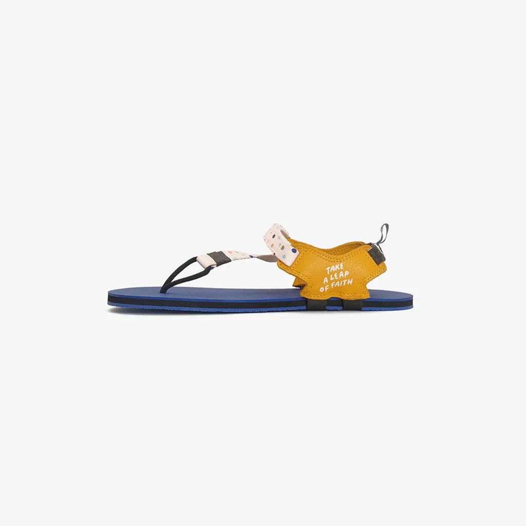 Tapak X Dinda P.S Barefoot Flip Flops - Sapphire Dreams