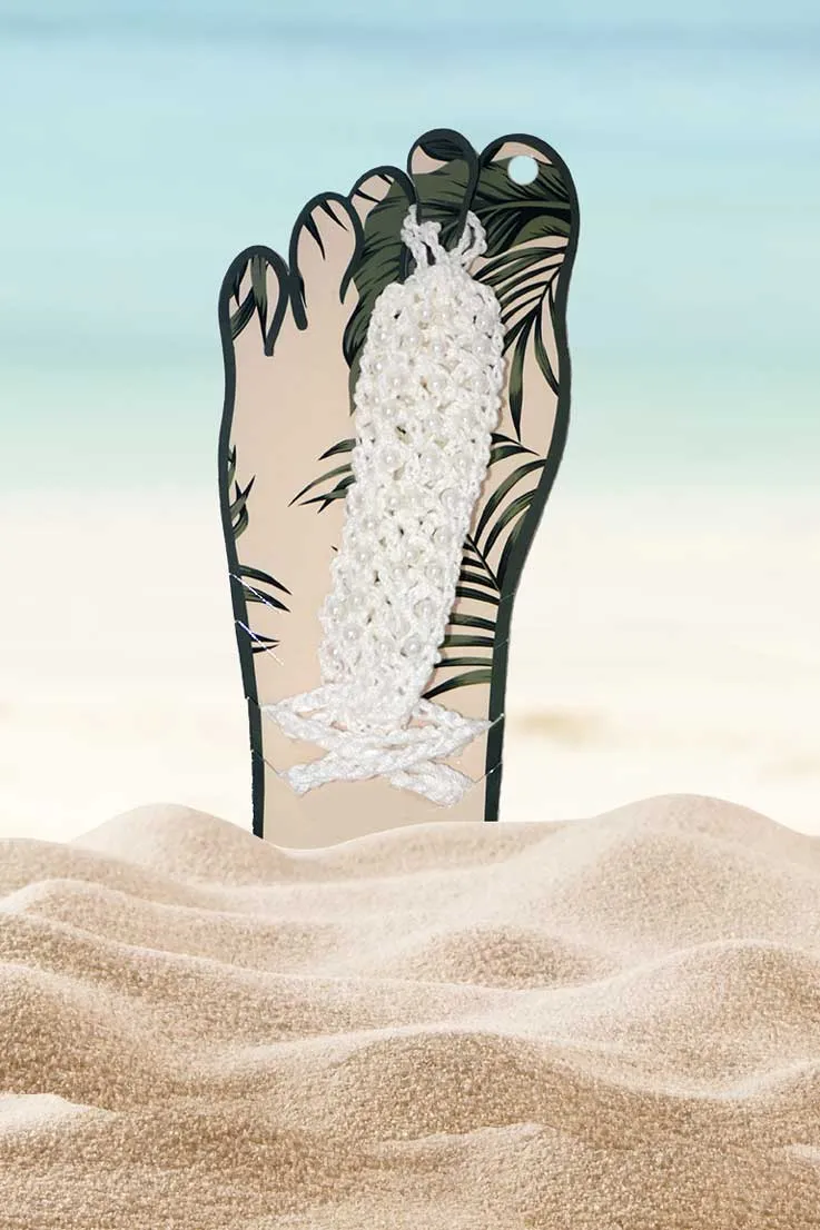 Theia Beach Wedding Barefoot Sandals