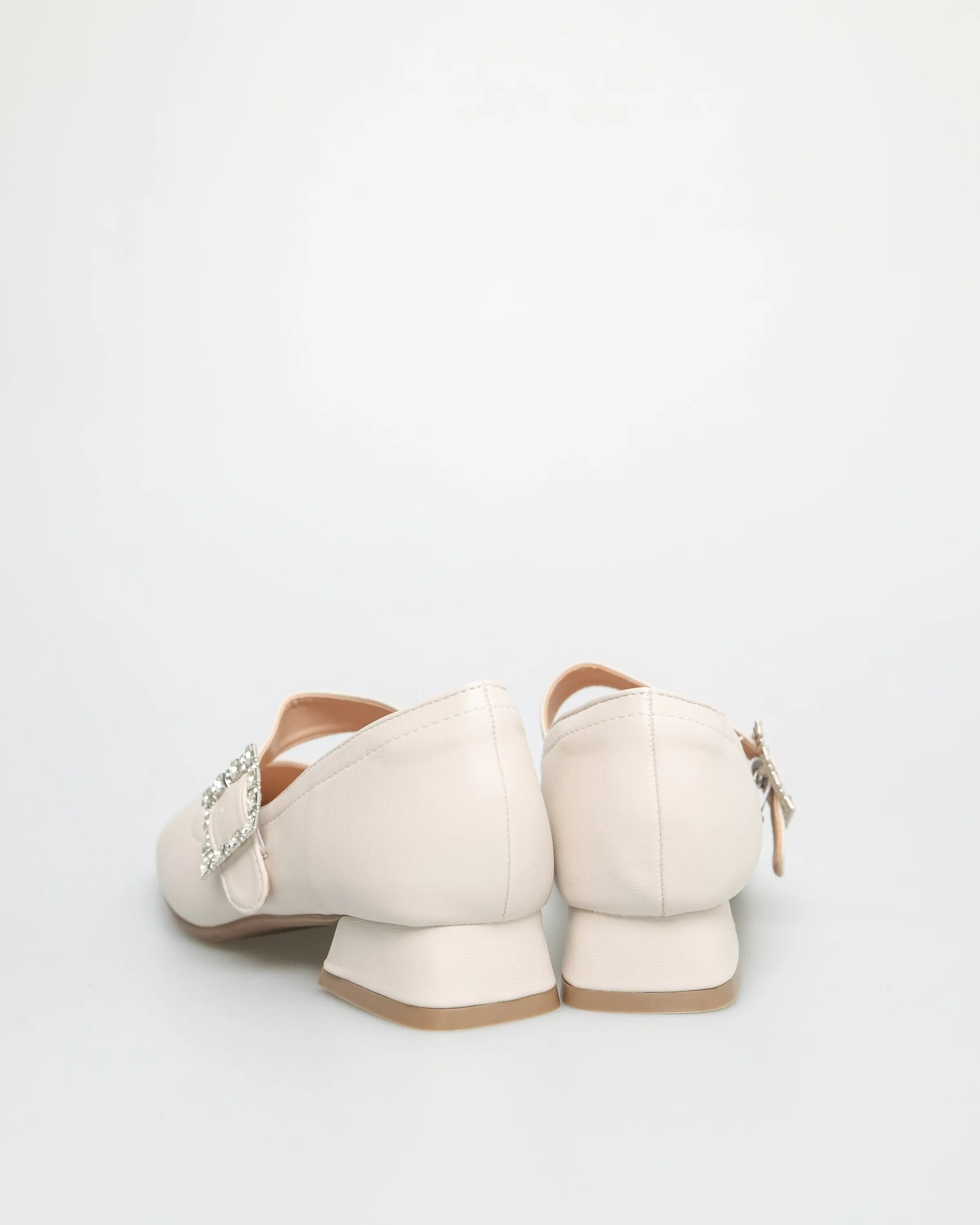 Tomaz NN303 Ladies Ballerina Buckle Low Heels