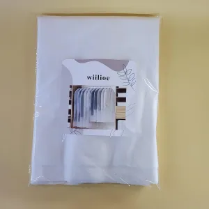 wiilioe Garment Bags Transparent clothing storage bag for suits/jackets/dresses