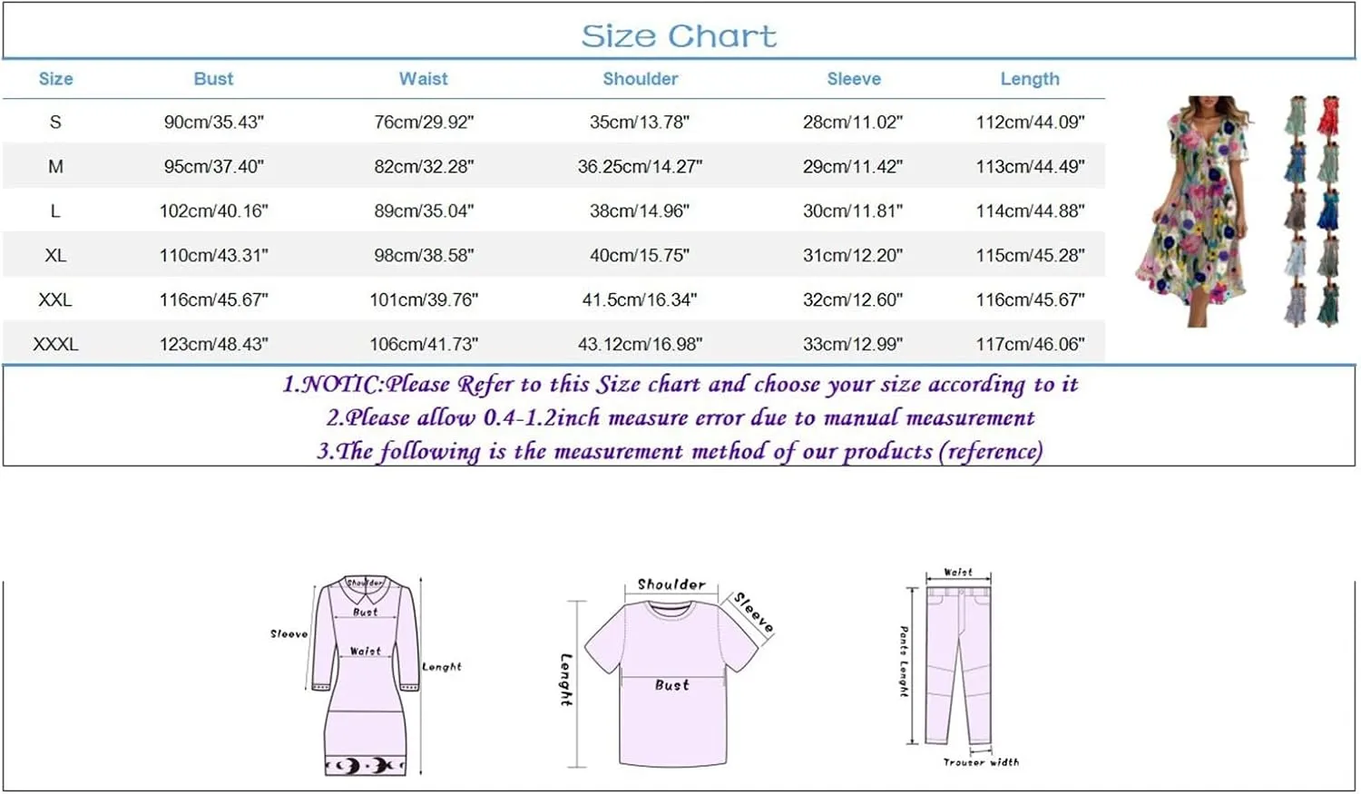 Womens Floral Chiffon Dresses Printed V Neck Belted Elegant Boho Summer Dress Wedding Prom Cocktail Midi Dresses