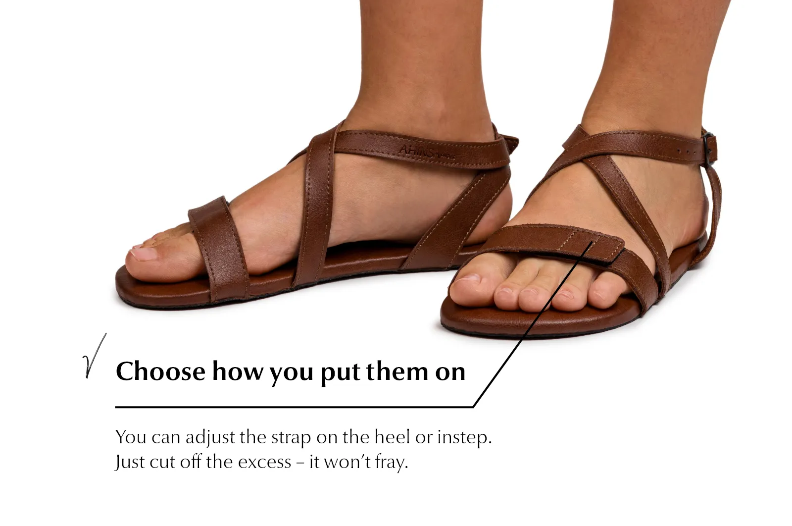 Women's Hava 2.0 barefoot brown sandals