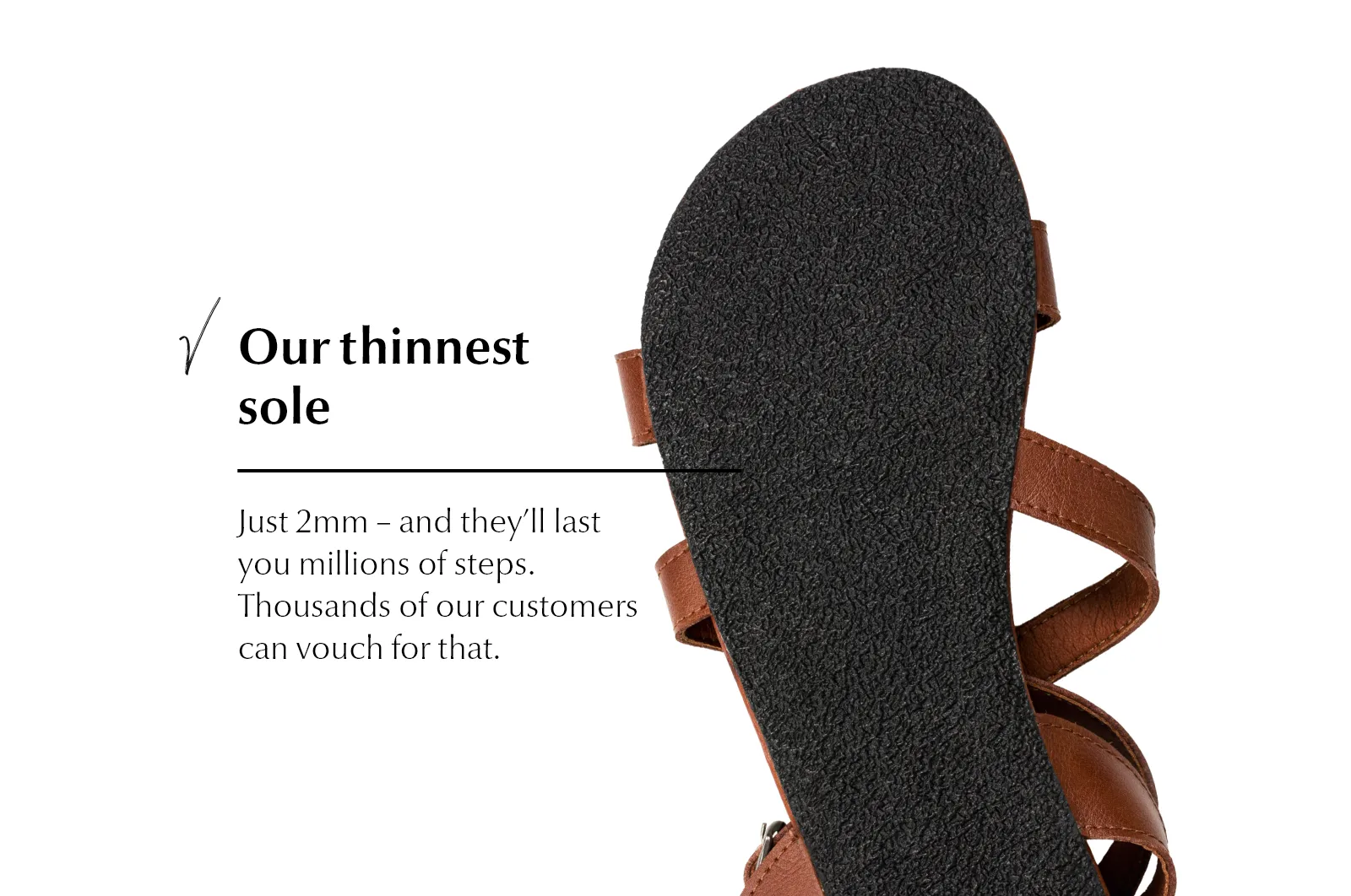 Women's Hava 2.0 barefoot brown sandals