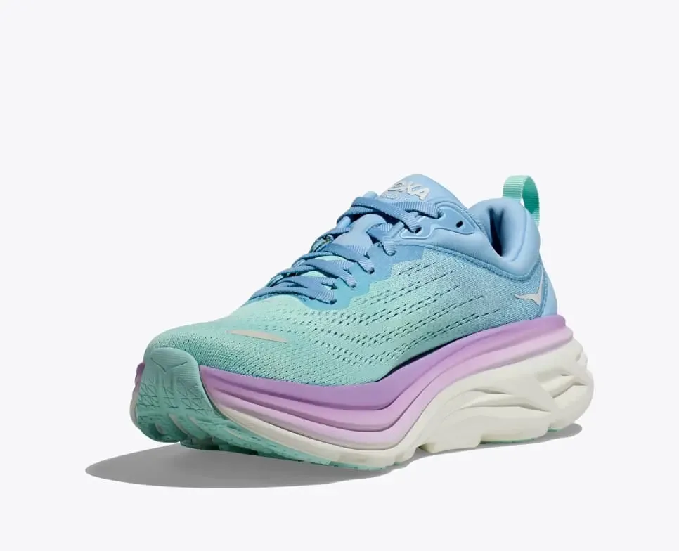 Womens Hoka Bondi 8  Ultra-Cushioned for a Smooth, Balanced Ride