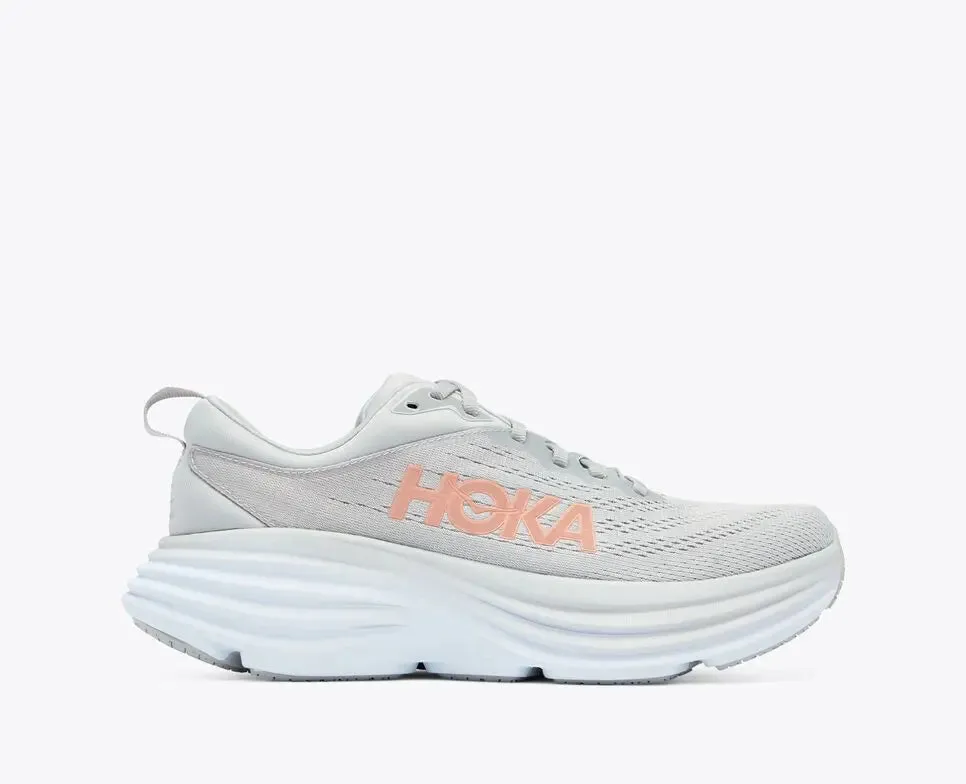 Womens Hoka Bondi 8  Ultra-Cushioned for a Smooth, Balanced Ride