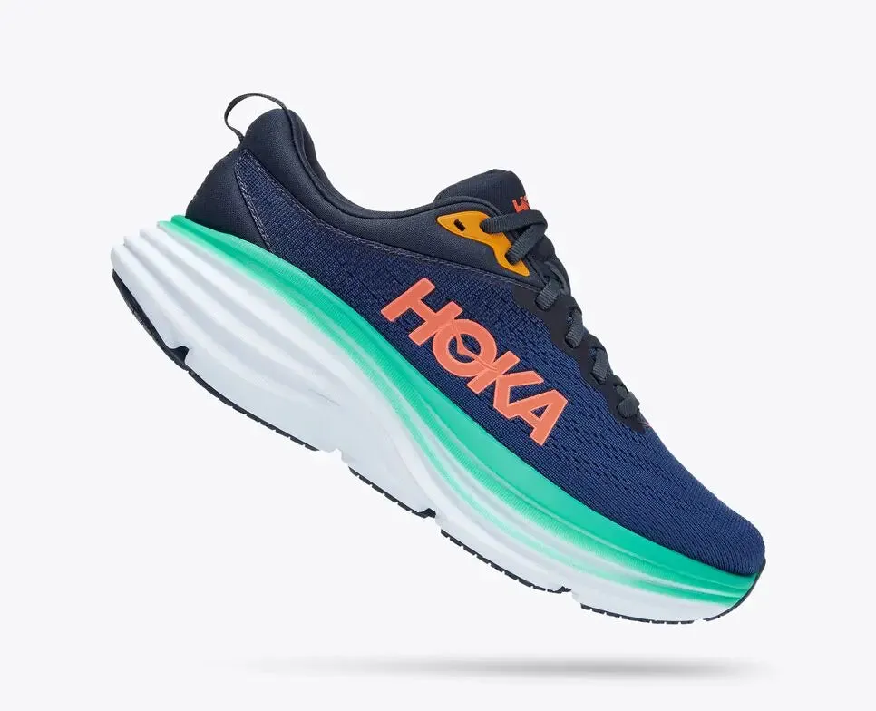 Womens Hoka Bondi 8  Ultra-Cushioned for a Smooth, Balanced Ride