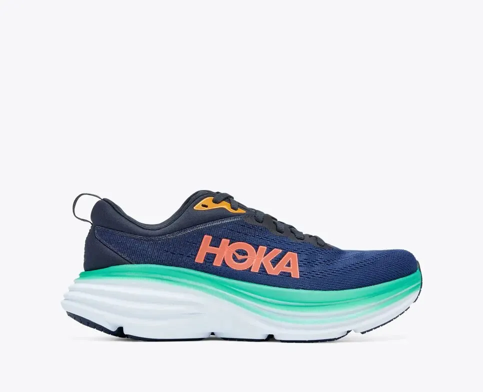 Womens Hoka Bondi 8  Ultra-Cushioned for a Smooth, Balanced Ride