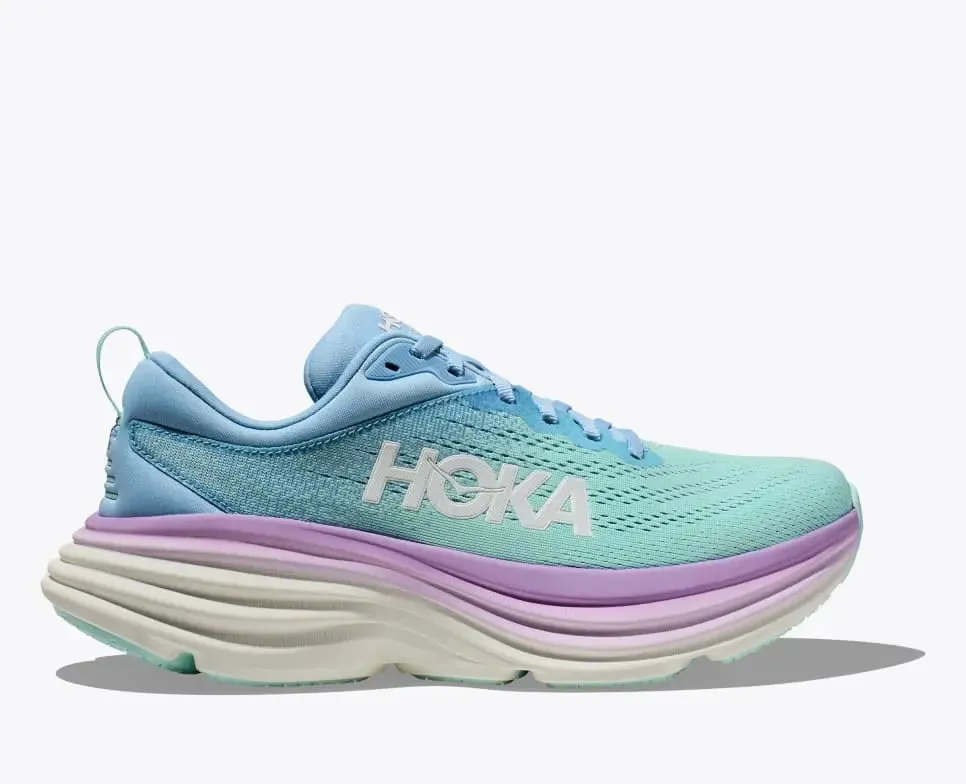 Womens Hoka Bondi 8  Ultra-Cushioned for a Smooth, Balanced Ride