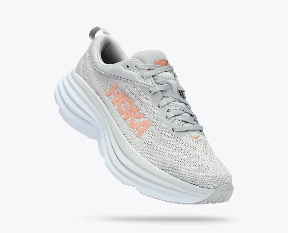 Womens Hoka Bondi 8  Ultra-Cushioned for a Smooth, Balanced Ride