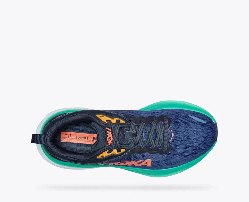 Womens Hoka Bondi 8  Ultra-Cushioned for a Smooth, Balanced Ride