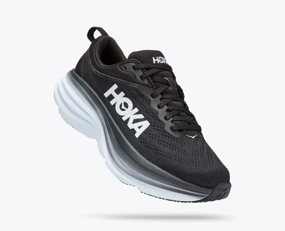 Womens Hoka Bondi 8  Ultra-Cushioned for a Smooth, Balanced Ride