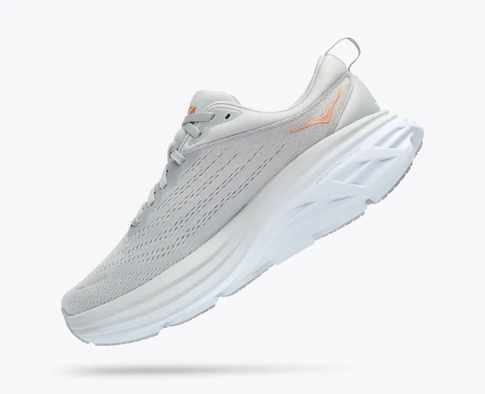 Womens Hoka Bondi 8  Ultra-Cushioned for a Smooth, Balanced Ride