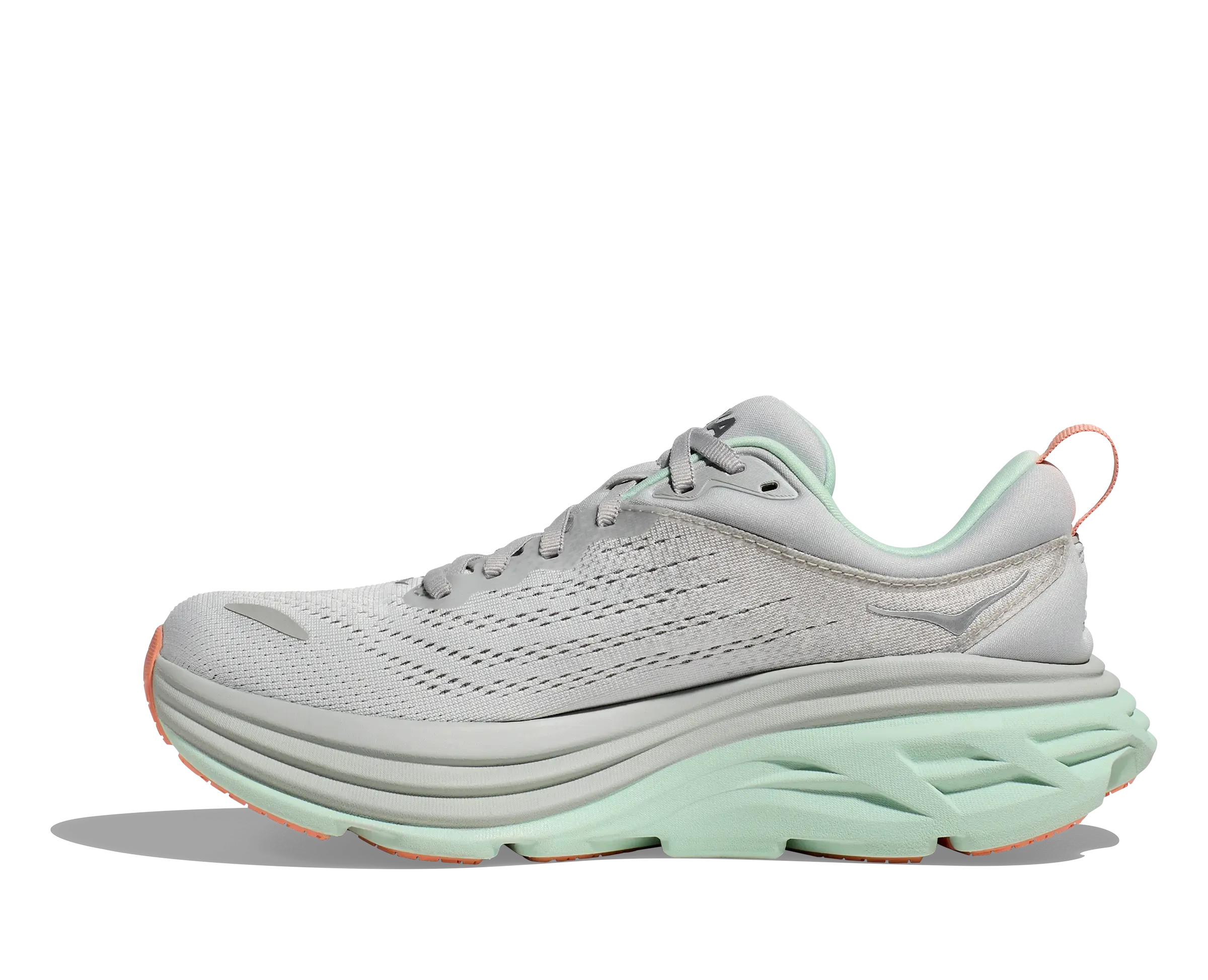 Womens Hoka Bondi 8  Ultra-Cushioned for a Smooth, Balanced Ride