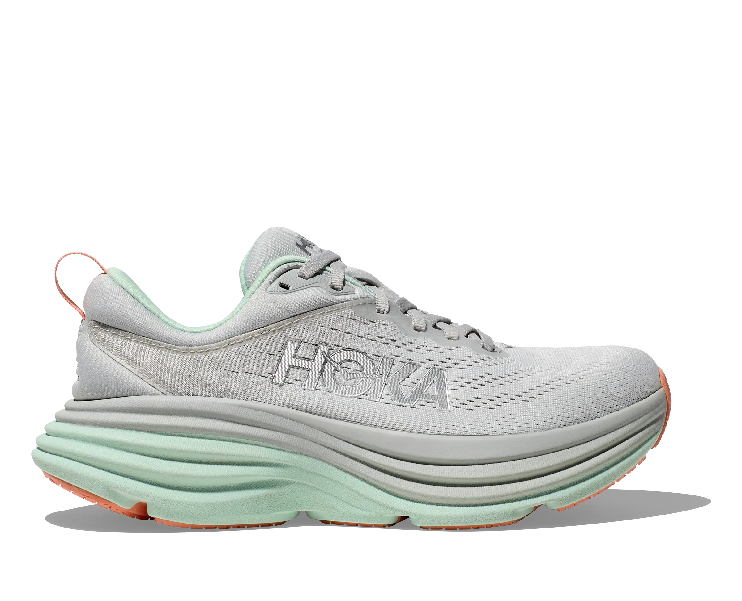Womens Hoka Bondi 8  Ultra-Cushioned for a Smooth, Balanced Ride