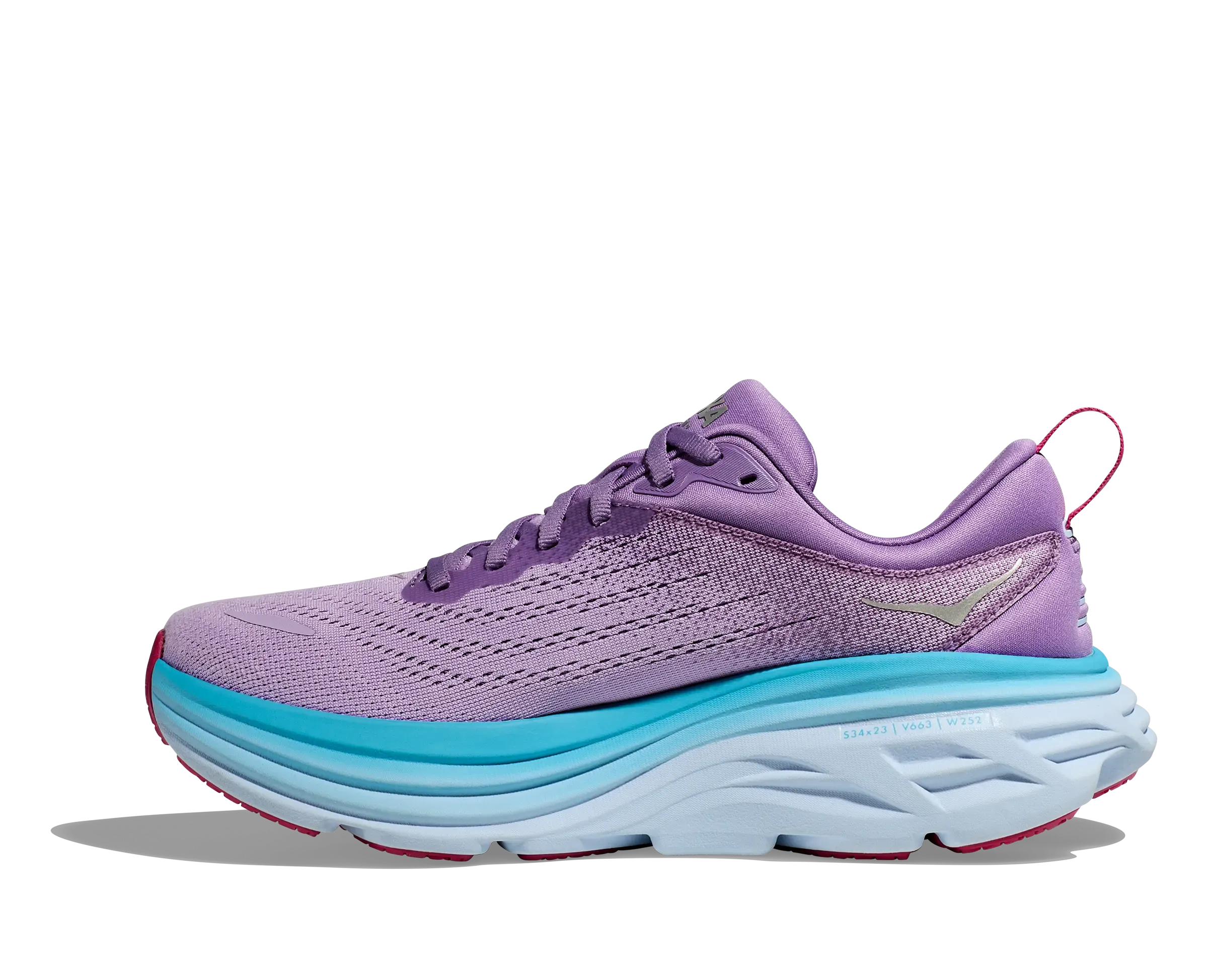 Womens Hoka Bondi 8  Ultra-Cushioned for a Smooth, Balanced Ride