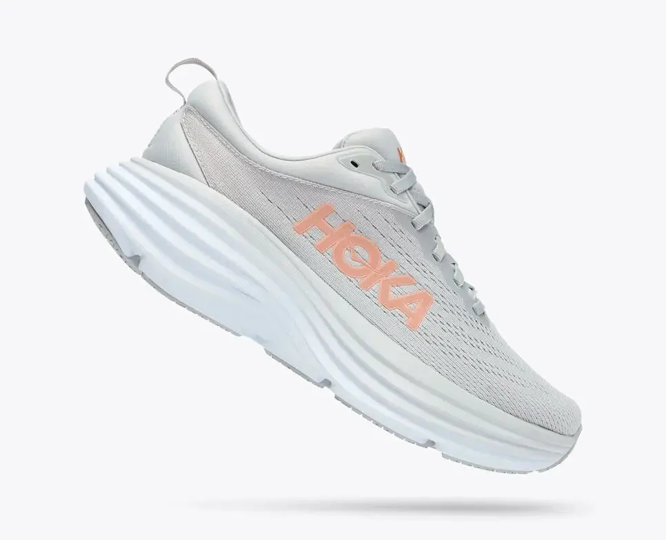 Womens Hoka Bondi 8  Ultra-Cushioned for a Smooth, Balanced Ride
