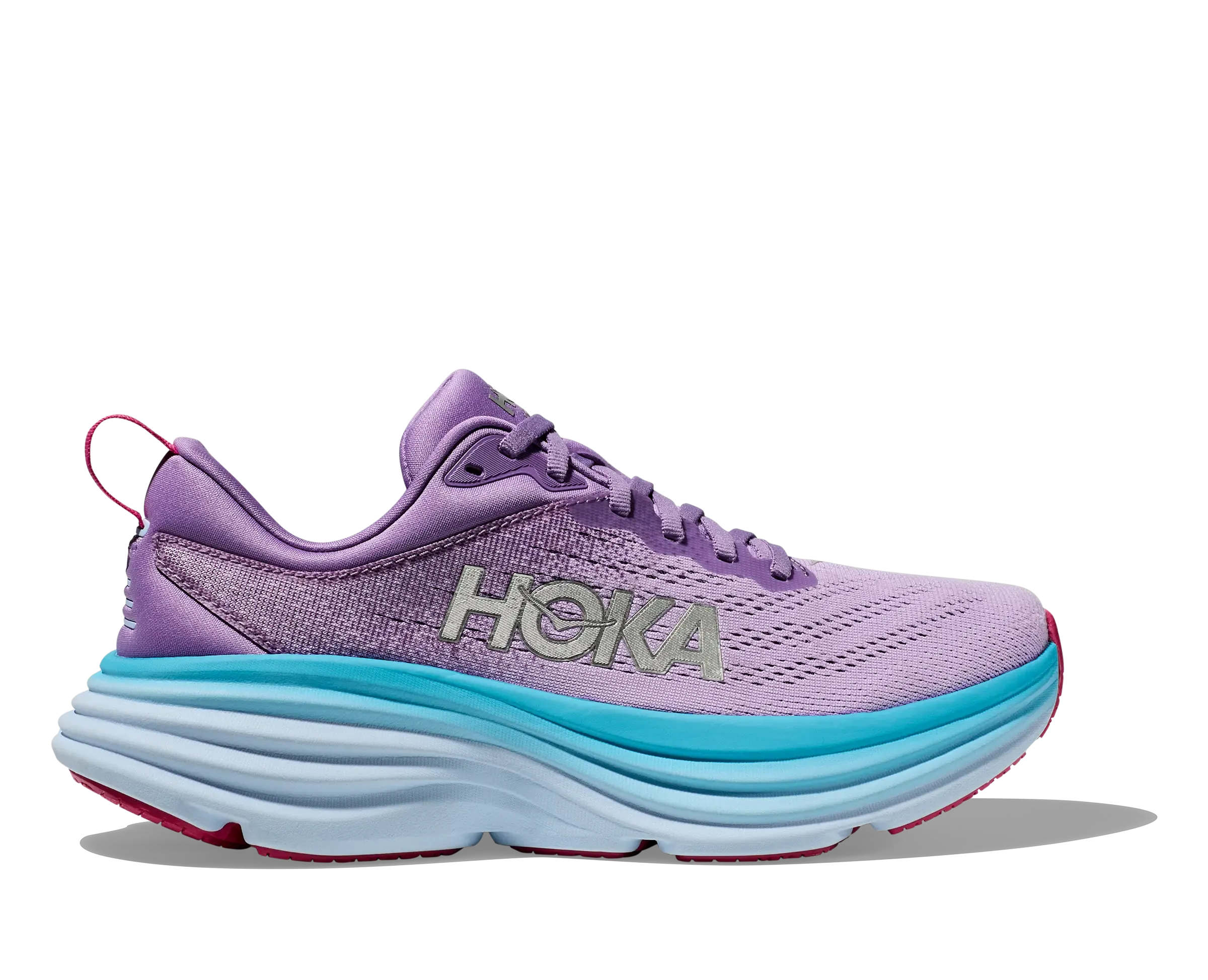 Womens Hoka Bondi 8  Ultra-Cushioned for a Smooth, Balanced Ride