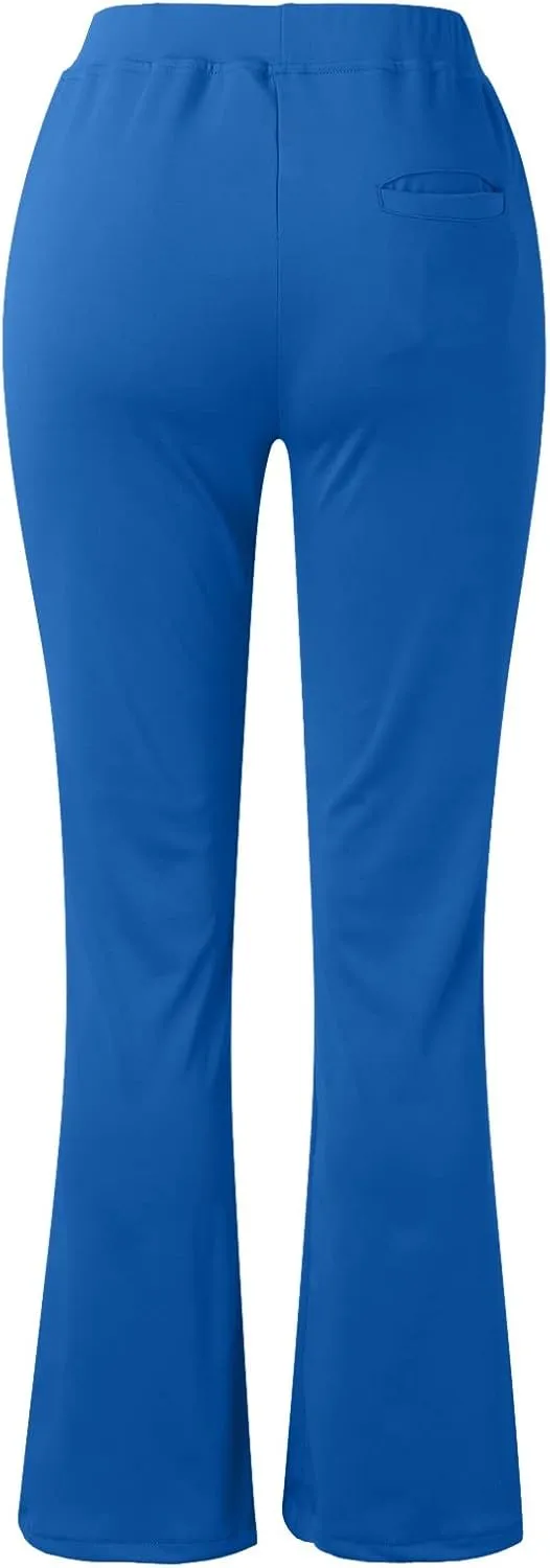 Work Pants for Women 2025 High Waist Stretch Soft Comfy Athletic Workout Yoga Pants Fashion Casual Business Trousers