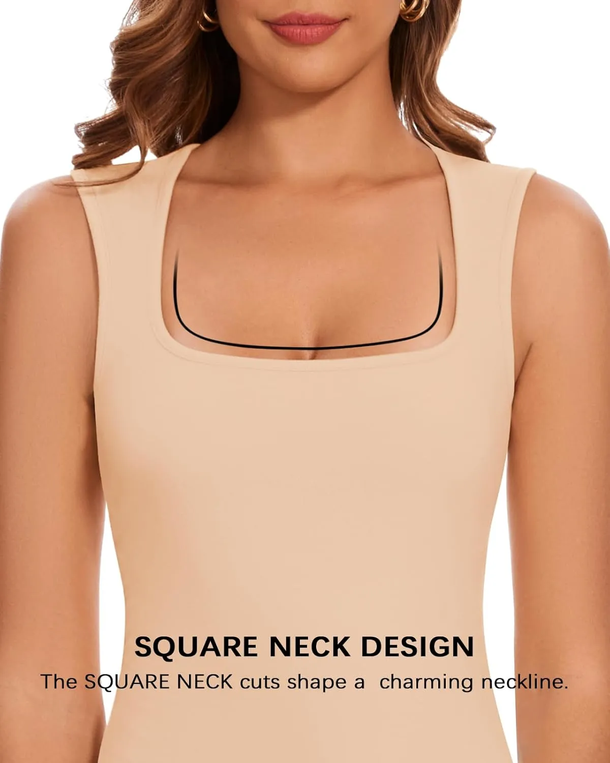 WOWENY Women's Thermal Tank Tops Sleeveless Underwear Tops Adjustable Straps Winter Camisole Fleece Shirts Warm Vest