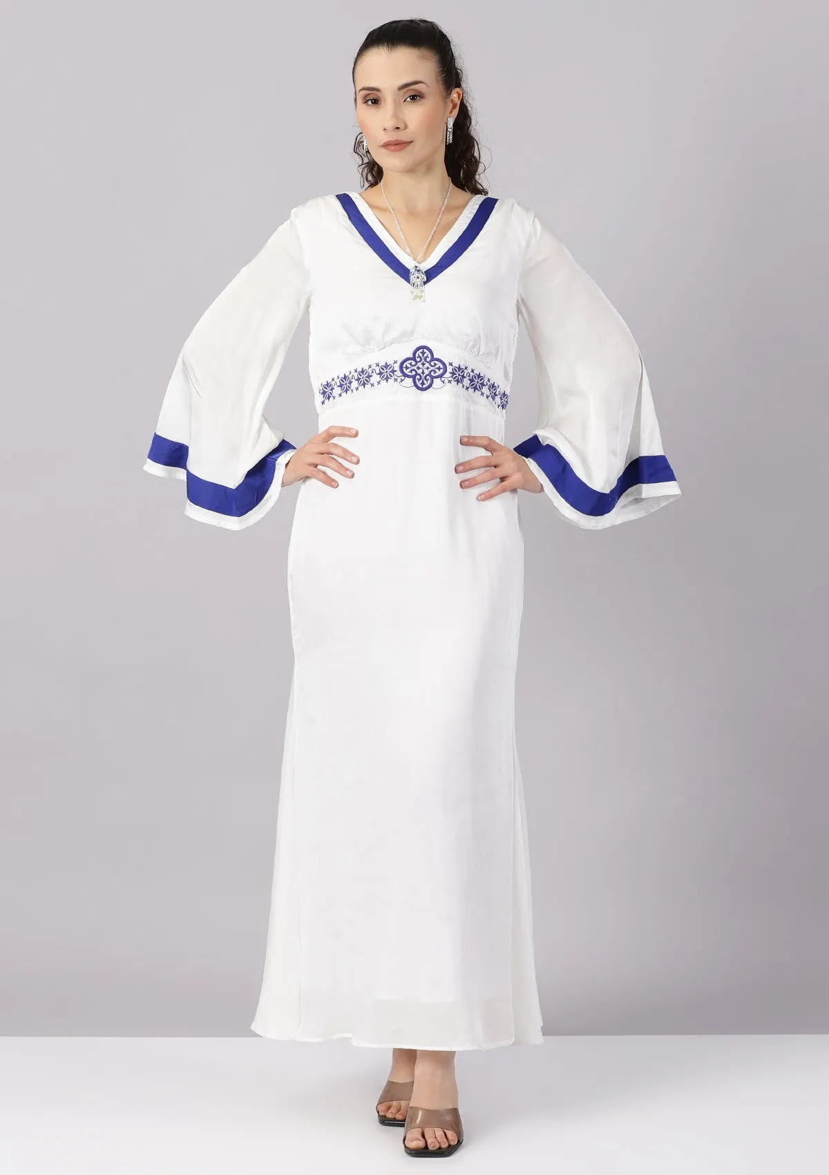 Yasmine - Satin Evening Dress