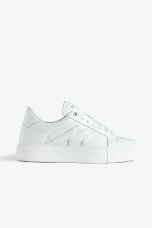 Zadig and Voltaire La Flash Low-Top Platform Sneakers