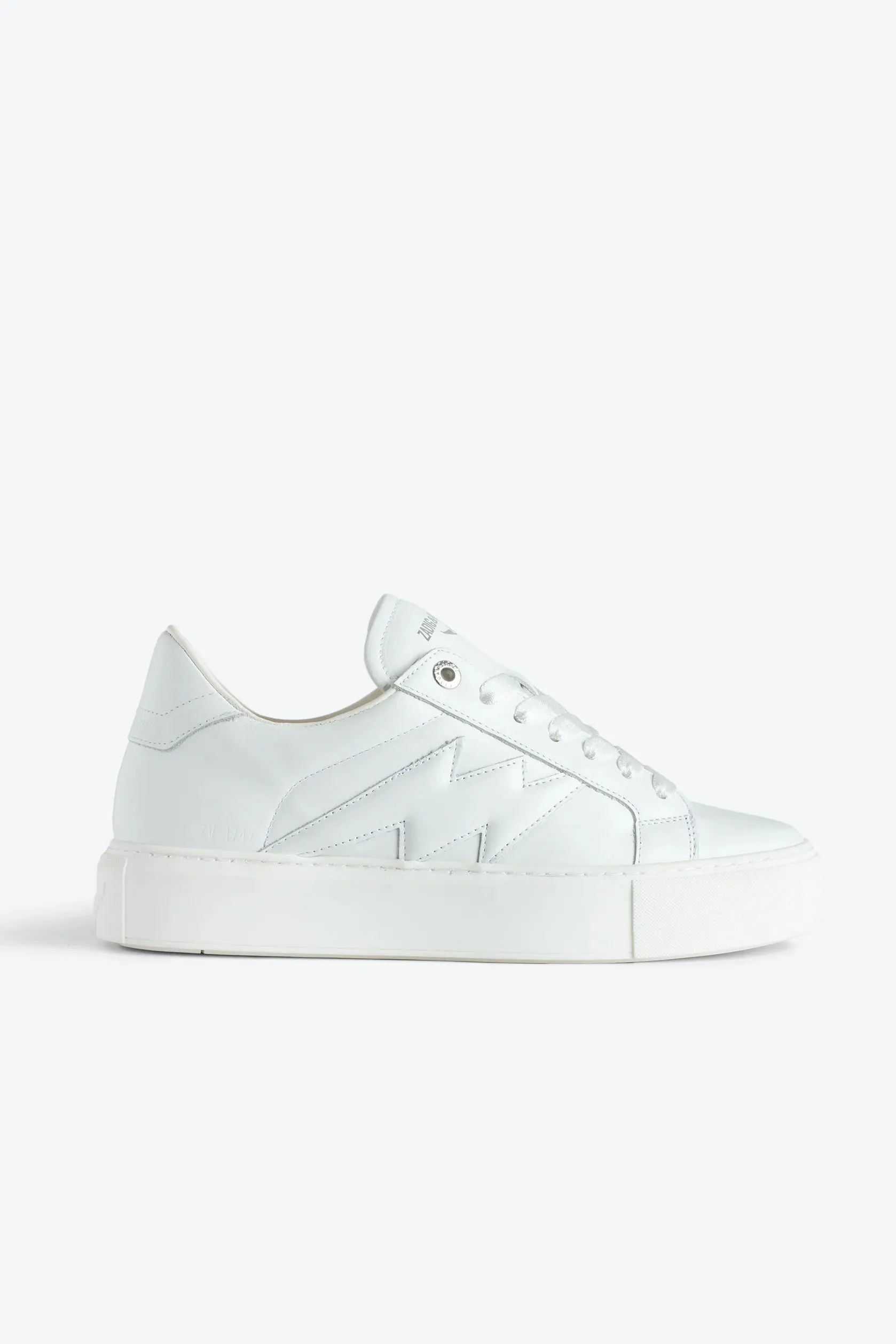 Zadig and Voltaire La Flash Low-Top Platform Sneakers